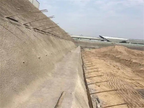 南谯河道边坡加固